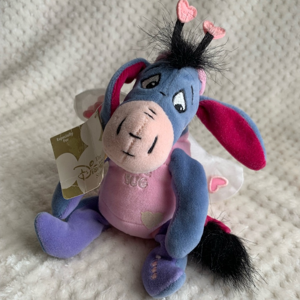 Disney Store Exclusive Love Bug Eeyore Stuffed Animal plush With Tags